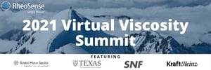 RheoSense Virtual Viscosity Summit