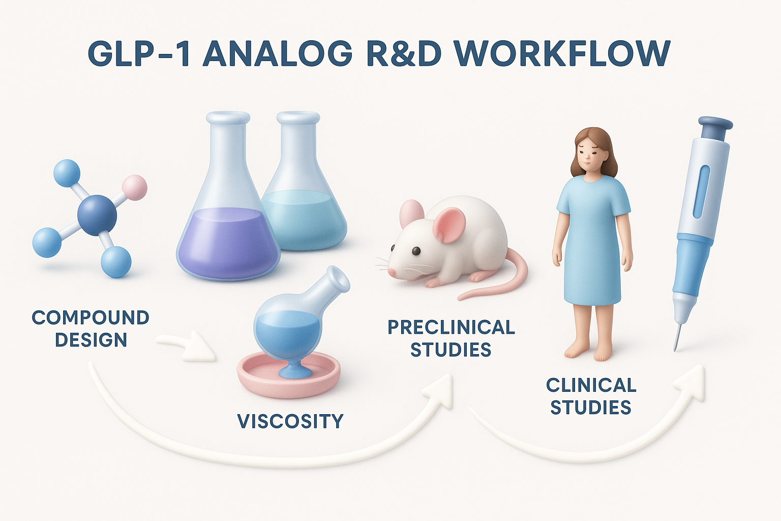 GLP-1 Analog R&D Workflow