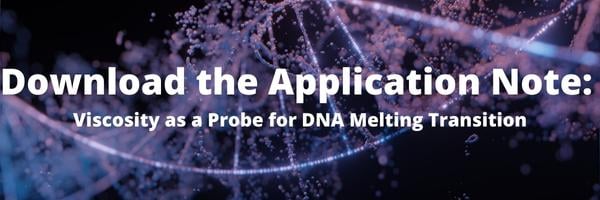 Download the Application Note DNA melting Transition