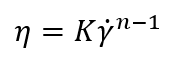 power law fluid modeling